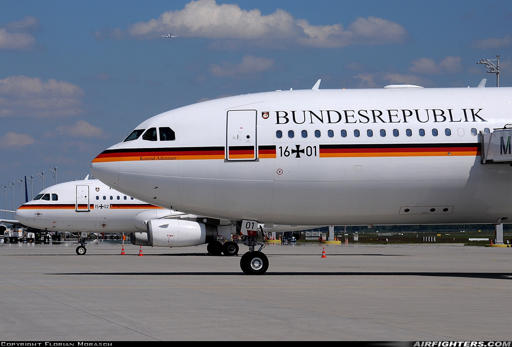 Germany - Air Force Airbus A340-313X 16+01 at Munich (- Franz Josef Strauss) (MUC / EDDM), Germany