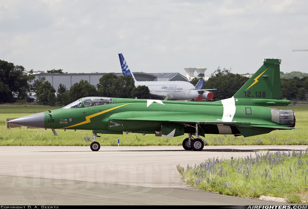 Pakistan - Air Force Pakistan Aeronautical Complex JF-17 Thunder 12-138 at Paris - Le Bourget (LBG / LFPB), France