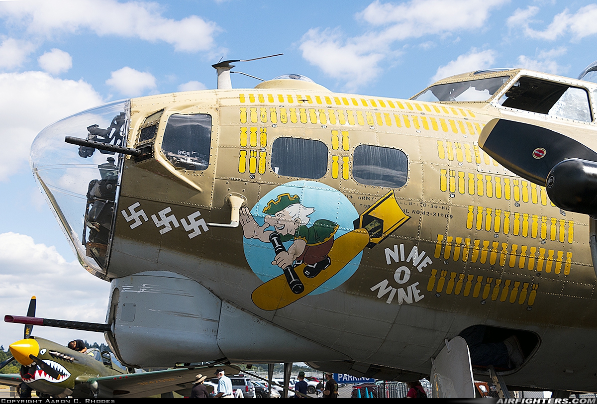 Private - Collings Foundation Boeing B-17G Flying Fortress (299P) NL93012 at Seattle - Boeing Field / King County Int. (BFI / KBFI), USA