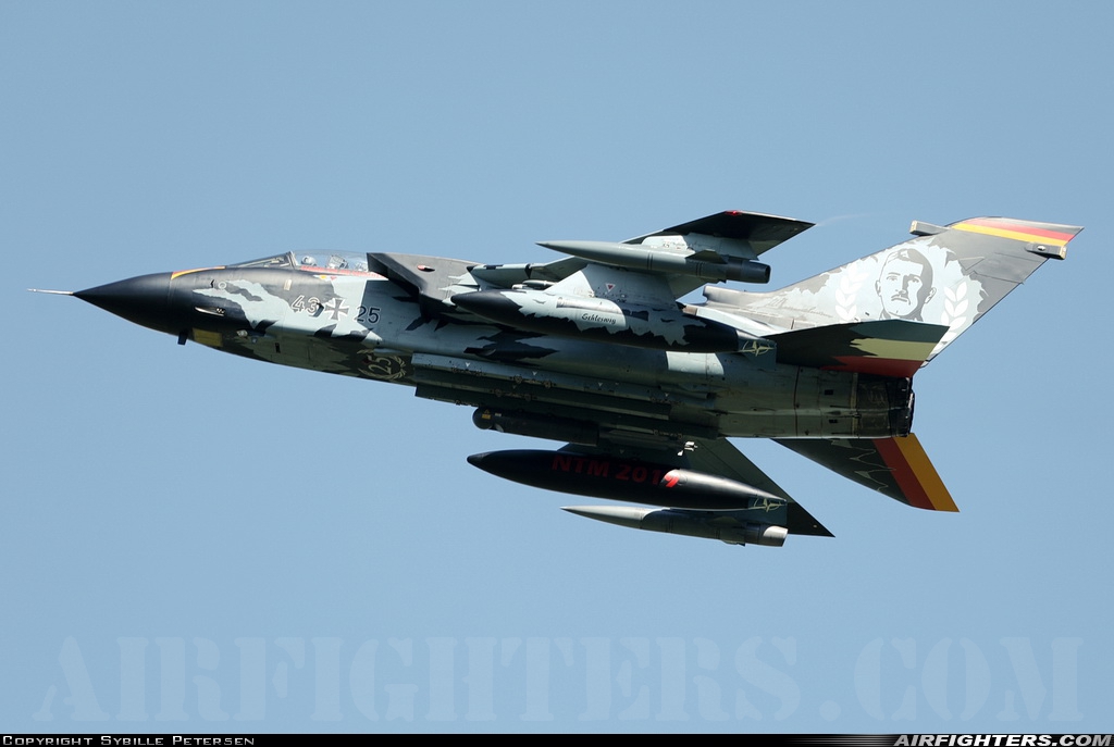 Germany - Air Force Panavia Tornado IDS 43+25 at Schleswig (- Jagel) (WBG / ETNS), Germany