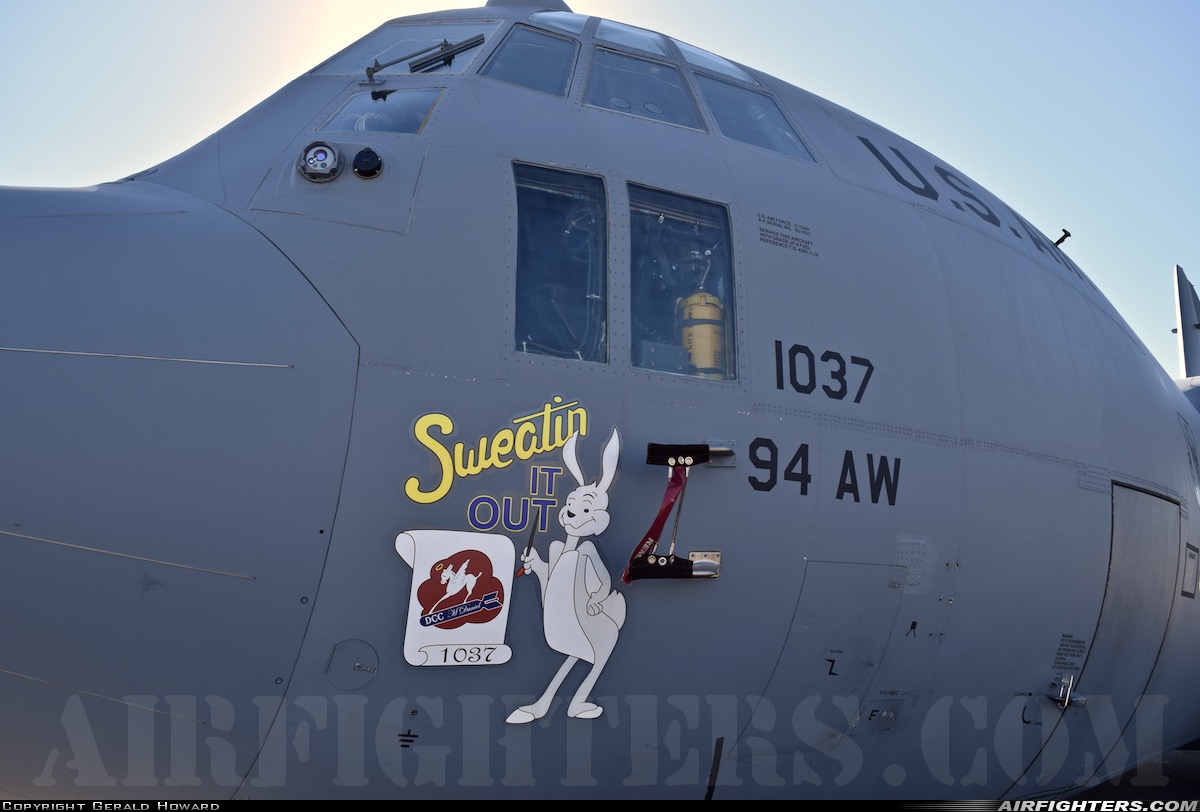 USA - Air Force Lockheed C-130H Hercules (L-382) 93-1037 at Boise - Air Terminal / Gowen Field (Municipal) (BOI / KBOI), USA