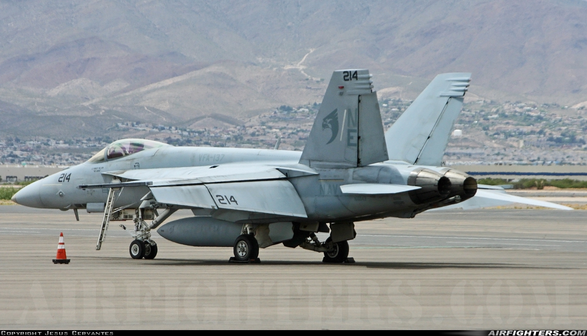 USA - Navy Boeing F/A-18E Super Hornet 166643 at El Paso - Int. (ELP / KELP), USA