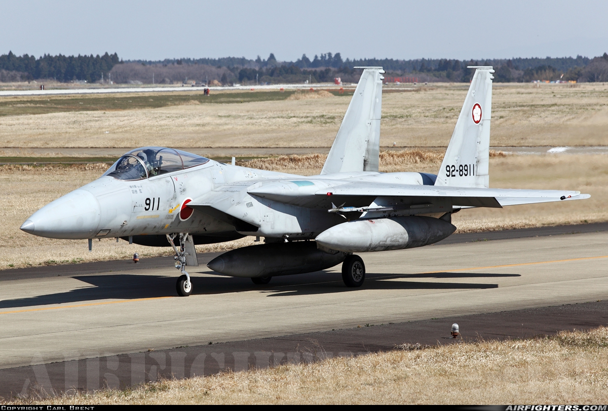 Japan - Air Force McDonnell Douglas F-15J Eagle 92-8911 at Hyakuri (RJAH), Japan