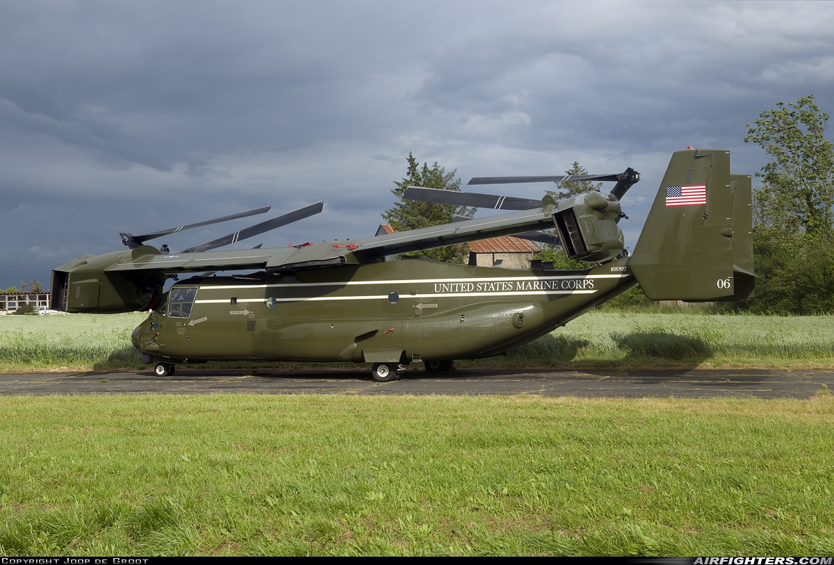 USA - Marines Bell / Boeing MV-22B Osprey 168302 at Caen - Carpiquet (CFR / LFRK), France