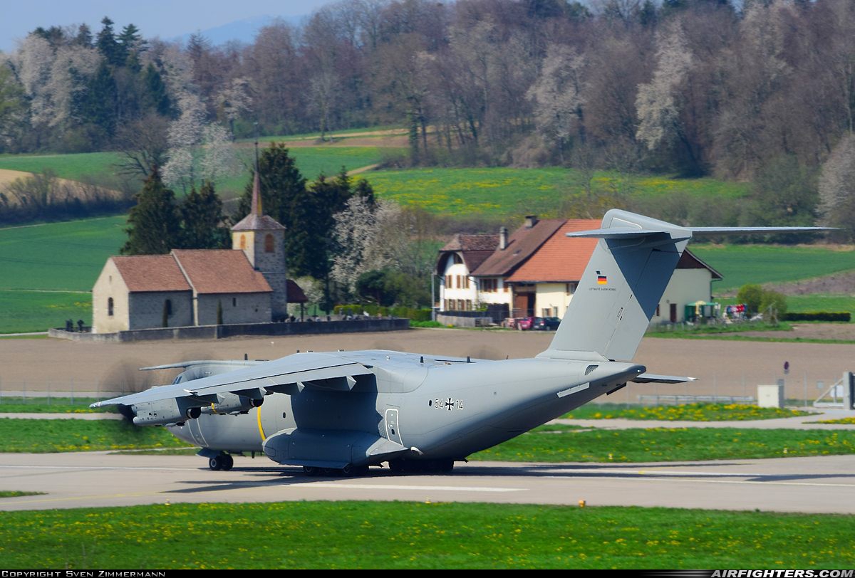 Germany - Air Force Airbus A400M-180 Atlas 54+14 at Payerne (LSMP), Switzerland
