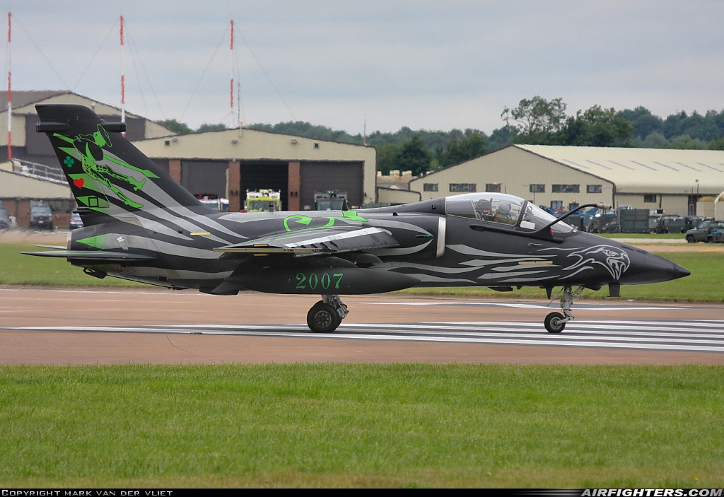 Italy - Air Force AMX International AMX MM7157 at Fairford (FFD / EGVA), UK