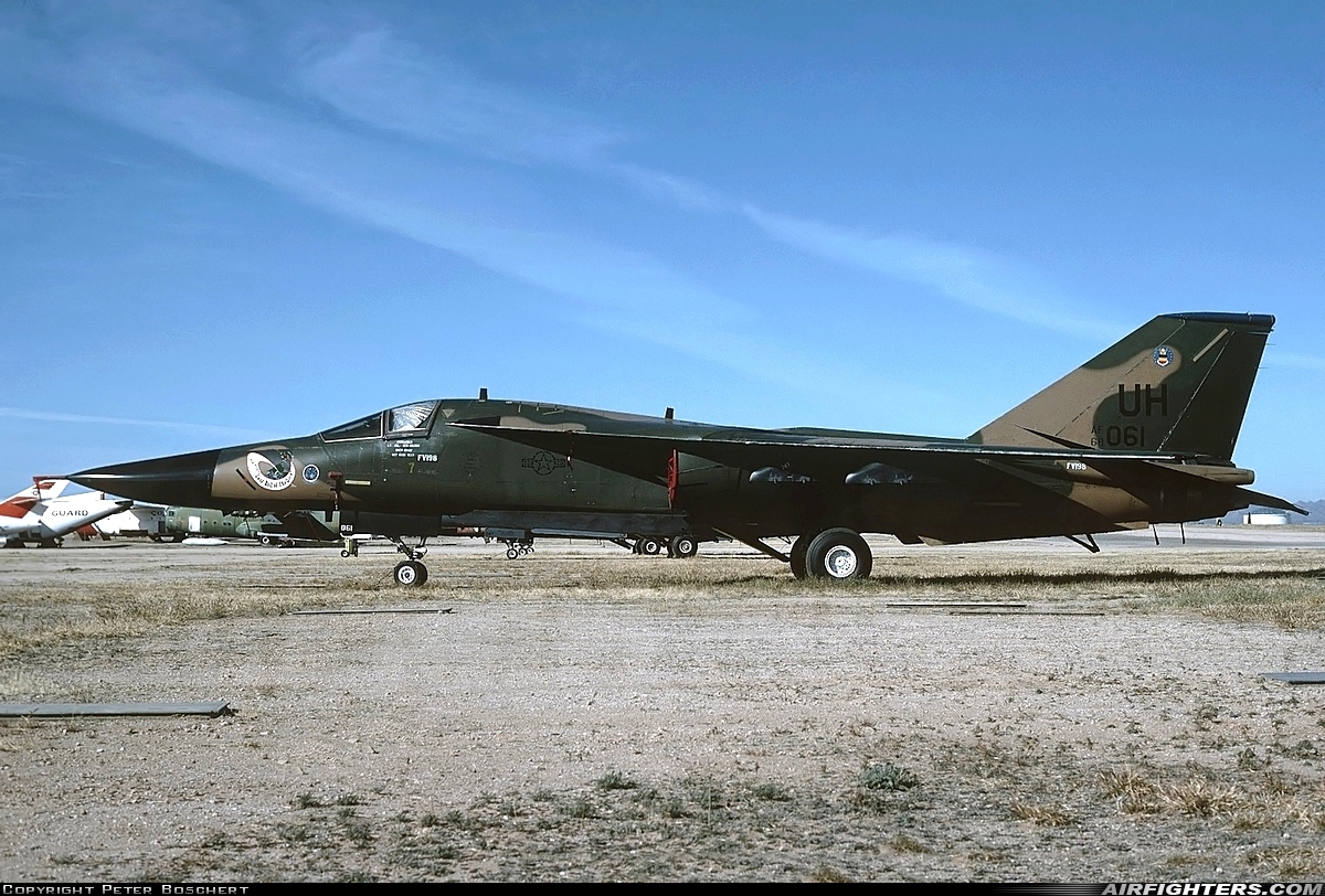 USA - Air Force General Dynamics F-111E Aardvark 68-0061 at Tucson - Davis-Monthan AFB (DMA / KDMA), USA