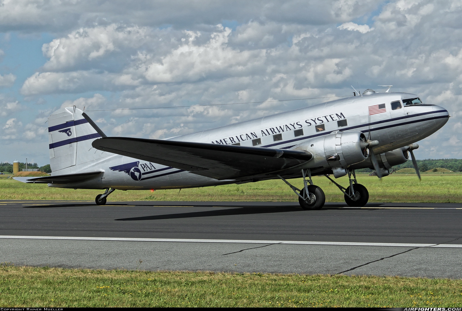Private - Historic Flight Foundation Douglas C-47B Skytrain N877MG at Schleswig (- Jagel) (WBG / ETNS), Germany