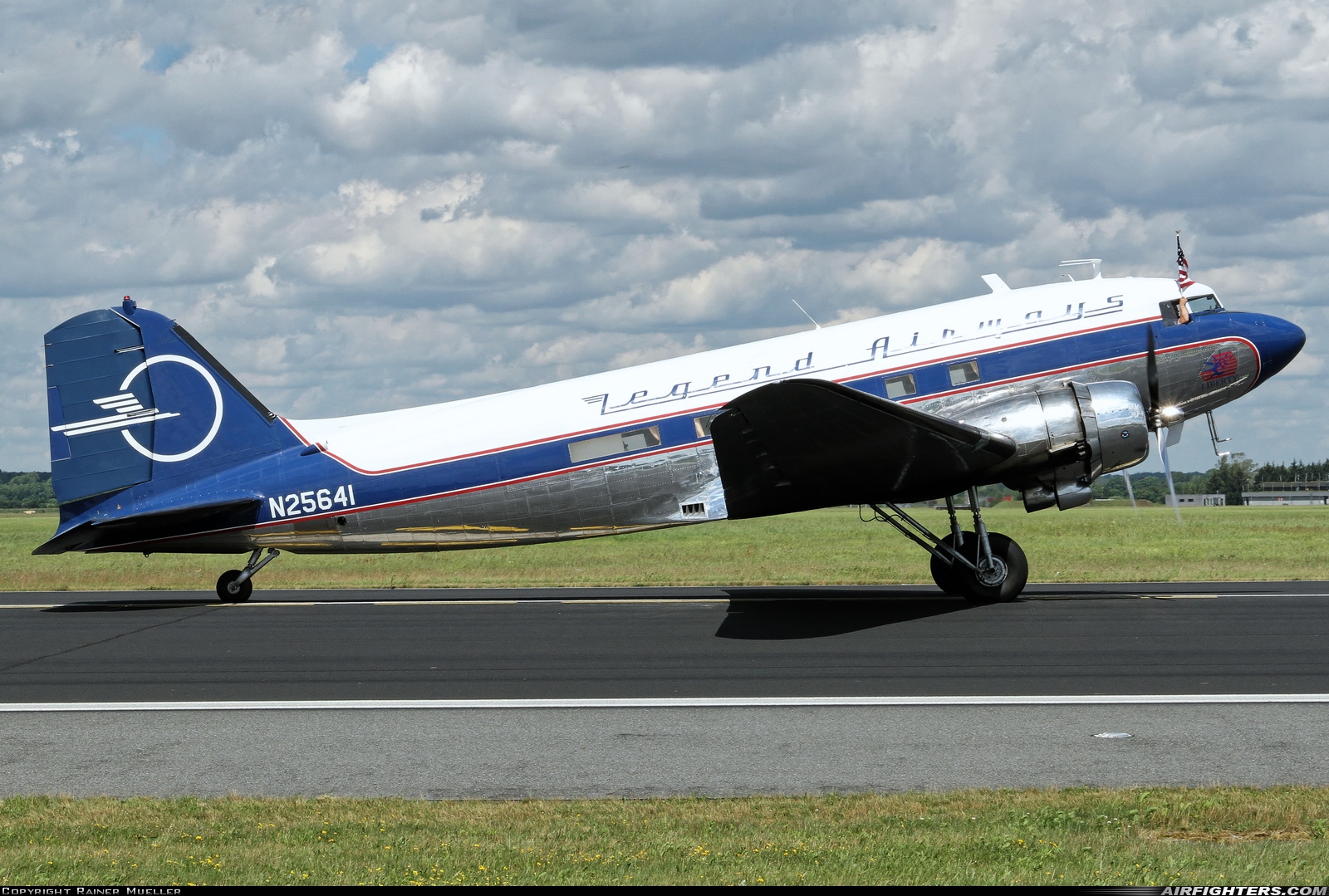 Private - Legend Airways of Colorado Douglas C-47B Skytrain N25641 at Schleswig (- Jagel) (WBG / ETNS), Germany