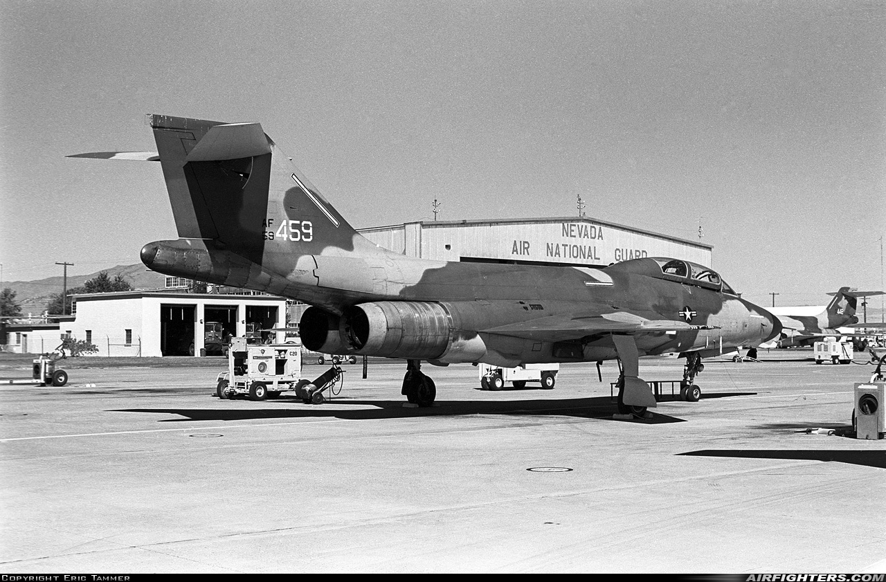 USA - Air Force McDonnell RF-101B Voodoo 59-0459 at Reno / Tahoe - Int. (Cannon) (RNO / KRNO), USA
