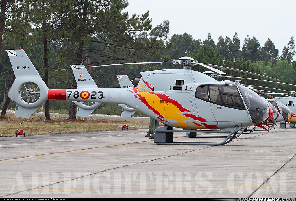 Spain - Air Force Eurocopter EC-120B Colibri HE.25-4 at Monte Real (BA5) (LPMR), Portugal