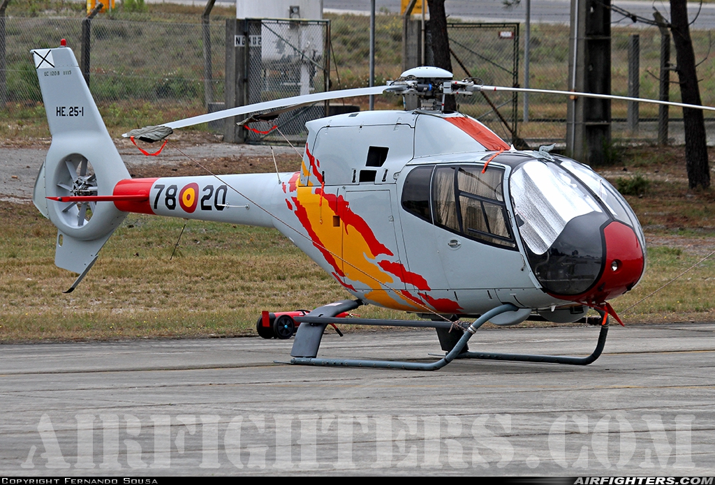 Spain - Air Force Eurocopter EC-120B Colibri HE.25-1 at Monte Real (BA5) (LPMR), Portugal