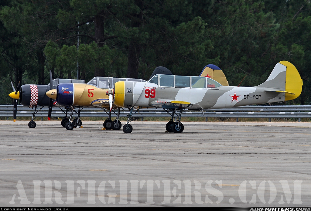 Private - Yakstars Yakovlev Yak-52 (Bacau) SP-YCP at Monte Real (BA5) (LPMR), Portugal