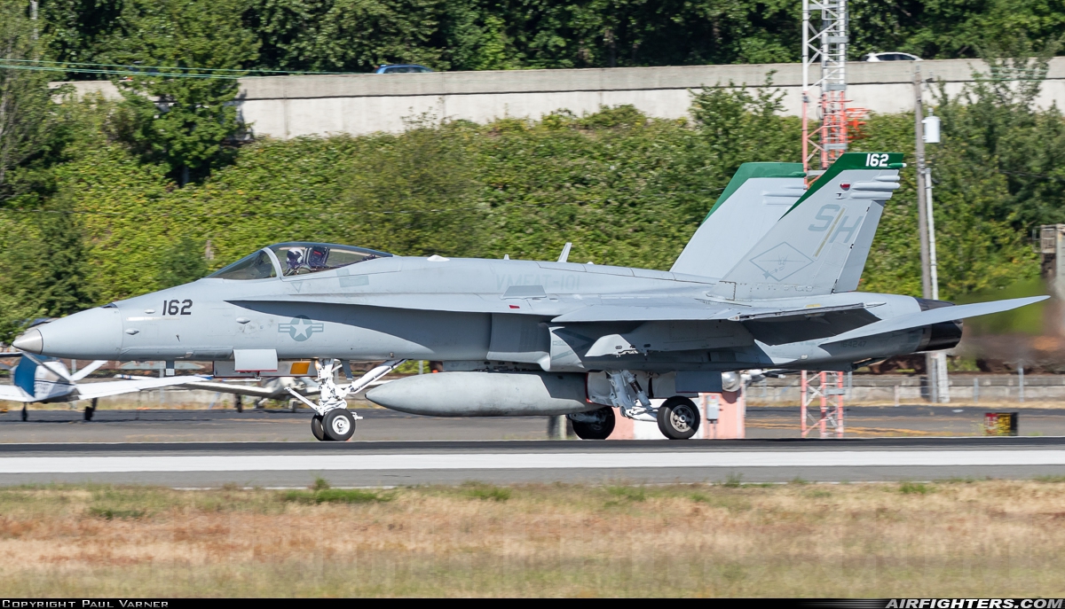 USA - Marines McDonnell Douglas F/A-18C Hornet 164247 at Seattle - Boeing Field / King County Int. (BFI / KBFI), USA