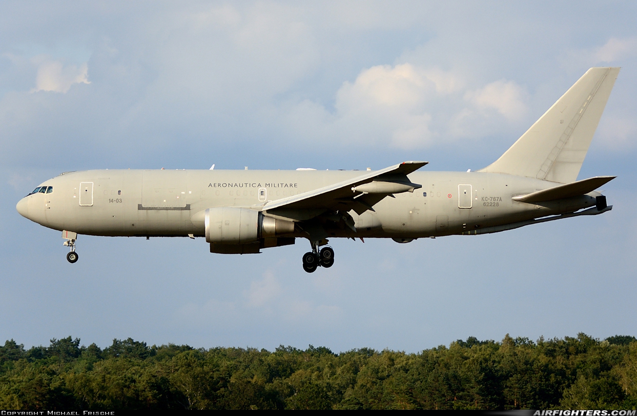 Italy - Air Force Boeing KC-767A (767-2EY/ER) MM62228 at Cologne / Bonn (- Konrad Adenauer / Wahn) (CGN / EDDK), Germany