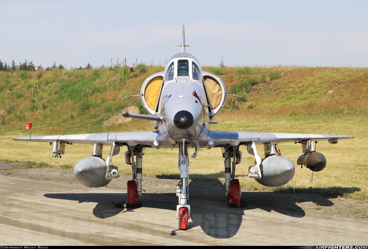 Company Owned - Top Aces (ATSI) Douglas A-4N Skyhawk C-FGZO at Nordholz (- Cuxhaven) (NDZ / ETMN), Germany
