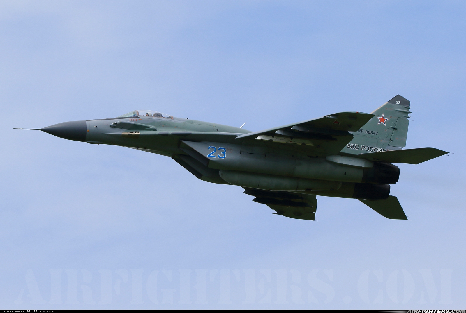 Russia - Air Force Mikoyan-Gurevich MiG-29SMT (9.17) RF-90847 at Kubinka (UUMB), Russia
