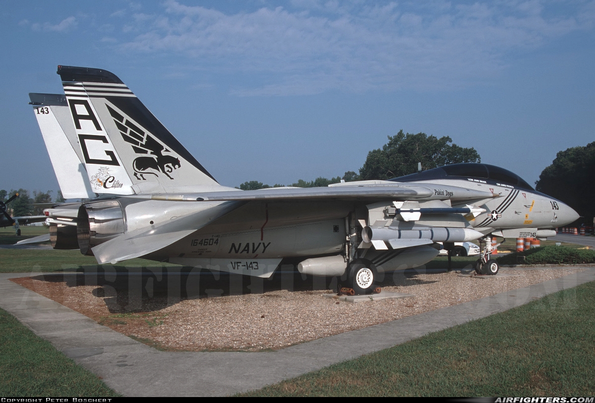 USA - Navy Grumman F-14D Tomcat 164604 at Virginia Beach - Oceana NAS / Apollo Soucek Field (NTU / KNTU), USA