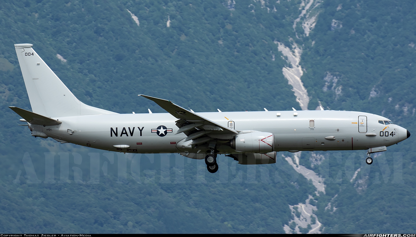 USA - Navy Boeing P-8A Poseidon (737-800ERX) 169004 at Aviano (- Pagliano e Gori) (AVB / LIPA), Italy