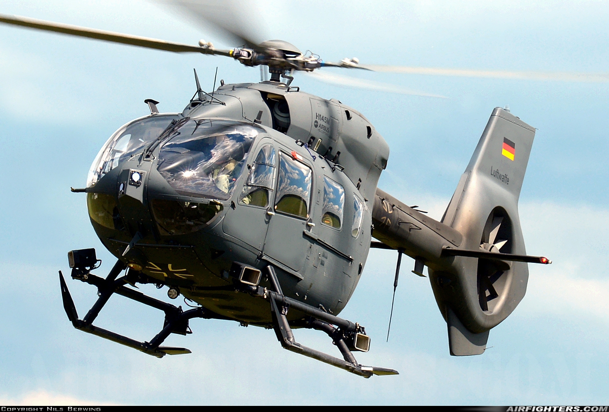 Germany - Air Force Eurocopter EC-645T2 76+14 at Fassberg (ETHS), Germany