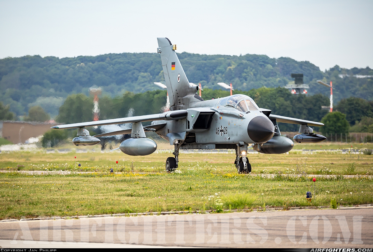 Germany - Air Force Panavia Tornado ECR 46+28 at Neuburg - Zell (ETSN), Germany