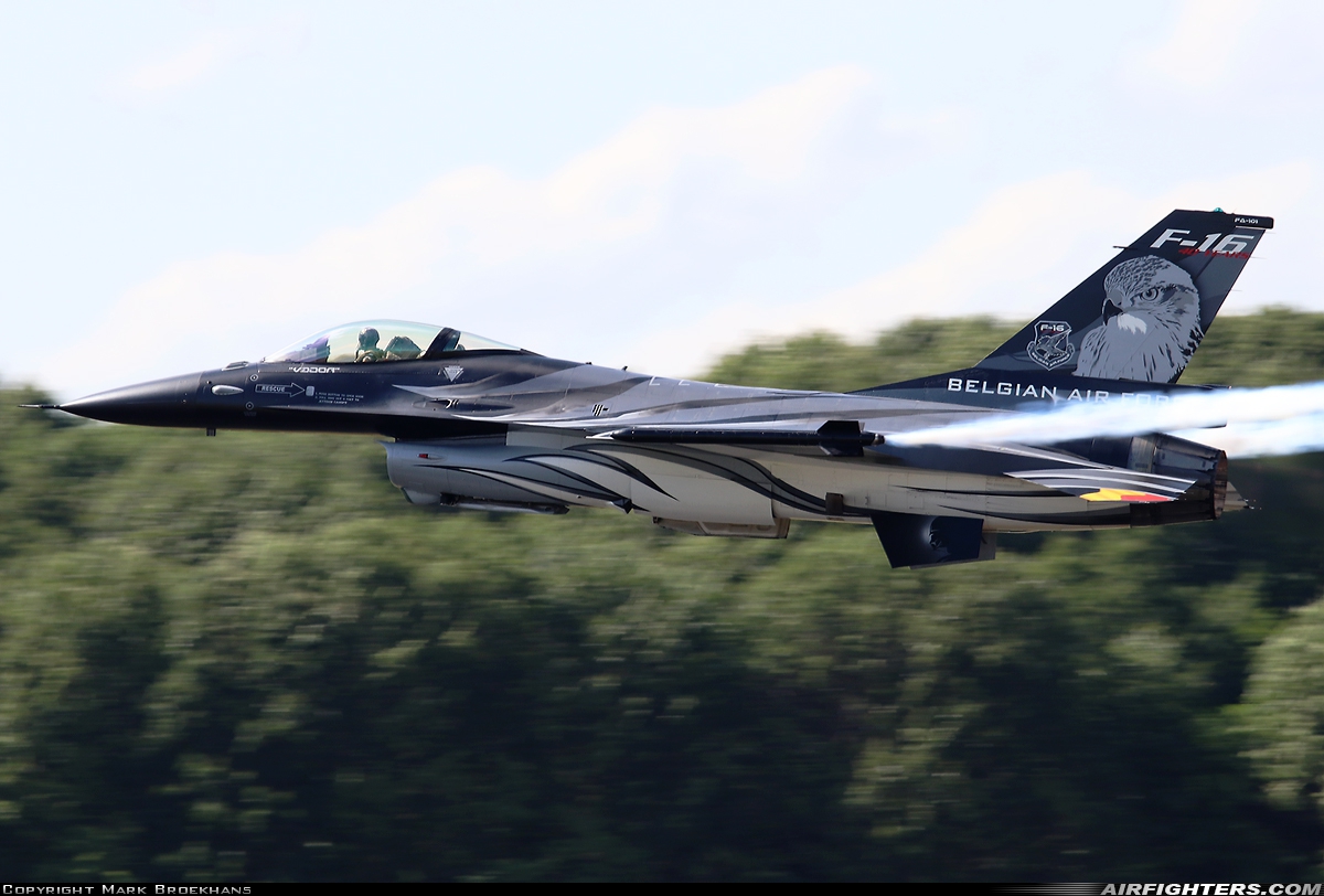 Belgium - Air Force General Dynamics F-16AM Fighting Falcon FA-101 at Uden - Volkel (UDE / EHVK), Netherlands