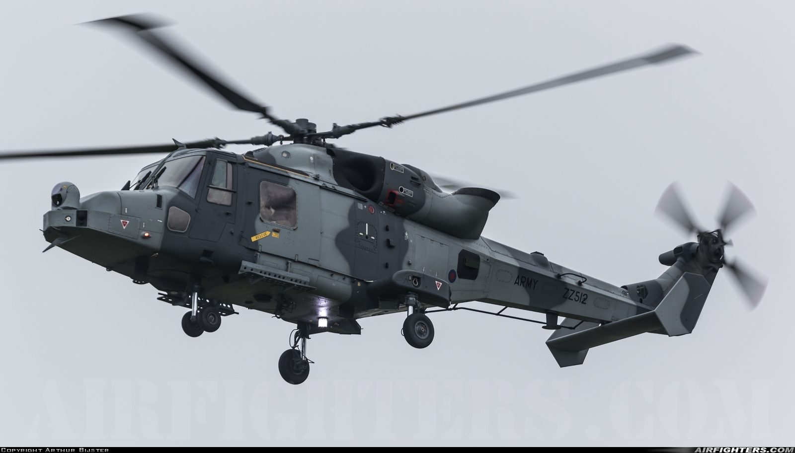 UK - Army AgustaWestland Wildcat AH1 ZZ512 at Schleswig (- Jagel) (WBG / ETNS), Germany