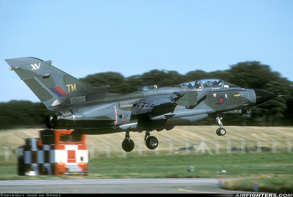 UK - Air Force Panavia Tornado GR1 ZA588 at Lossiemouth (LMO / EGQS), UK