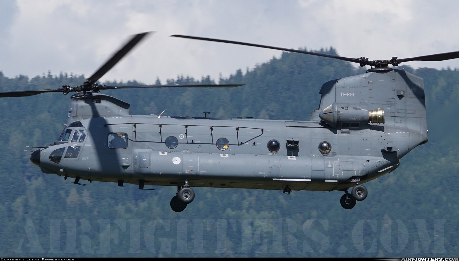 Netherlands - Air Force Boeing Vertol CH-47F Chinook D-890 at Zeltweg (LOXZ), Austria
