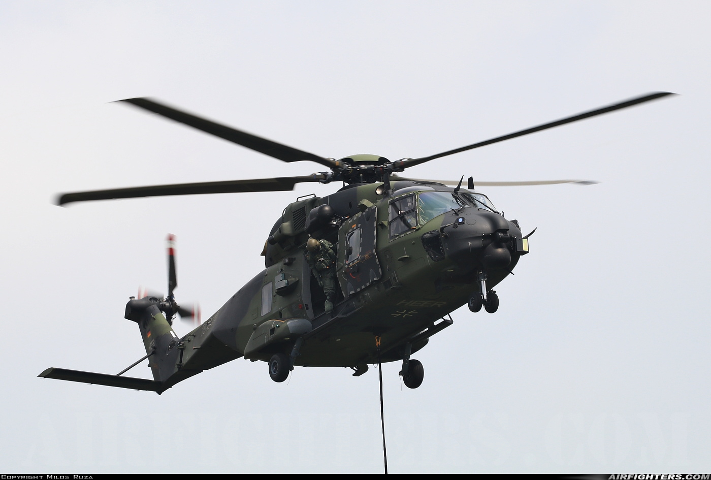 Germany - Army NHI NH-90TTH 78+27 at Fassberg (ETHS), Germany