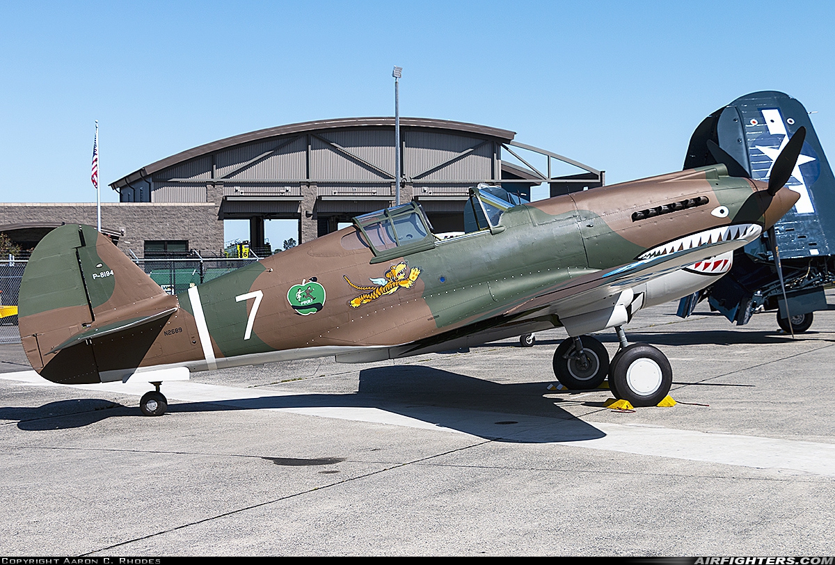 Private - Flying Heritage Collection Curtiss P-40C Warhawk NX2689 at Everett - Snohomish County / Paine Field (PAE / KPAE), USA