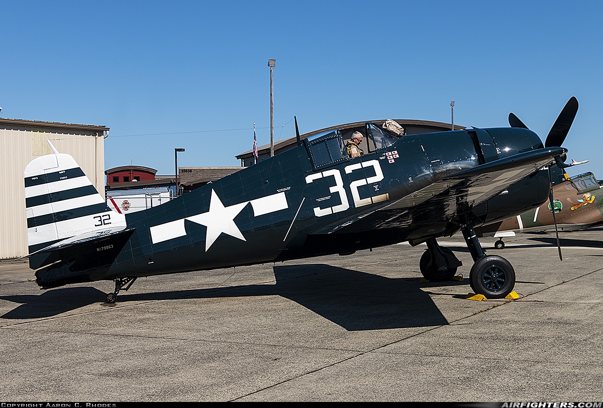 Private - Flying Heritage Collection Grumman F6F-5 Hellcat NX79863 at Everett - Snohomish County / Paine Field (PAE / KPAE), USA