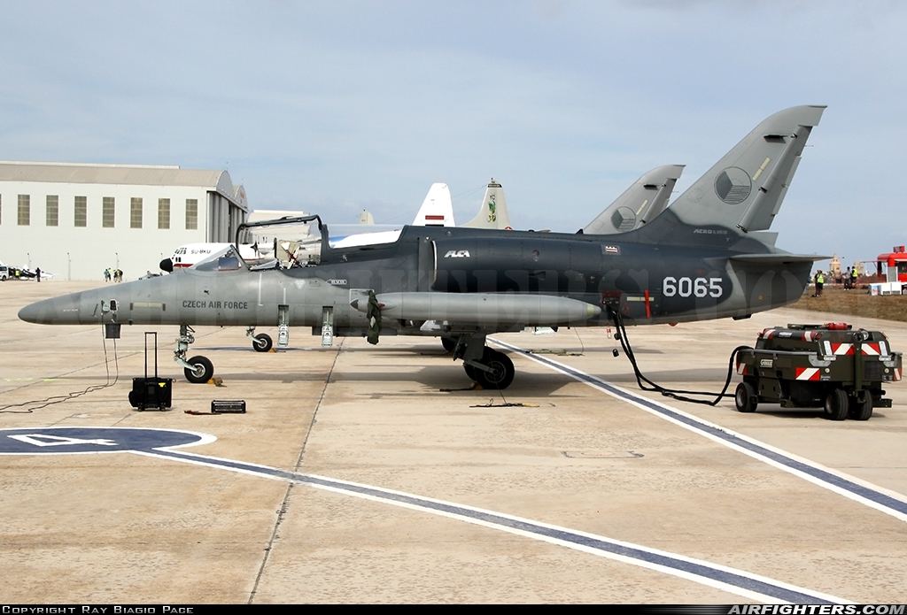 Czech Republic - Air Force Aero L-159A ALCA 6065 at Luqa - Malta International (MLA / LMML), Malta