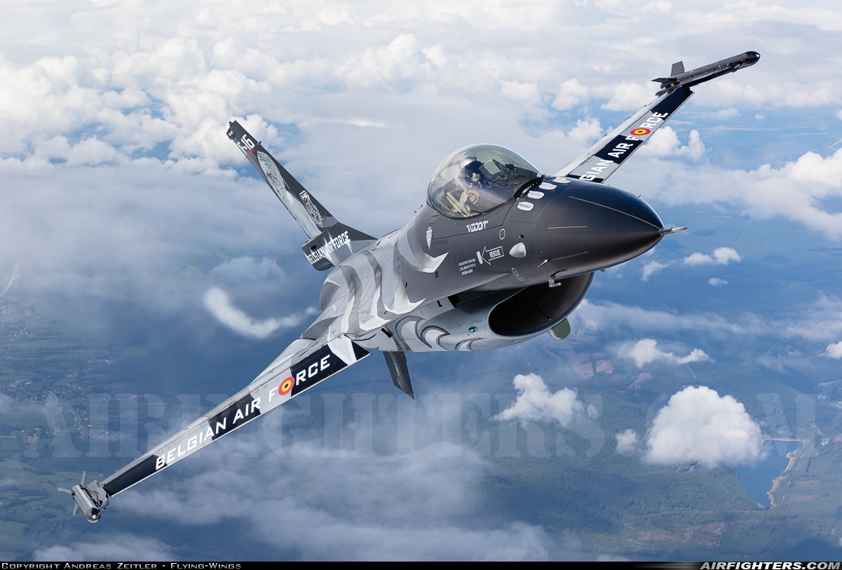 Belgium - Air Force General Dynamics F-16AM Fighting Falcon FA-101 at In Flight, Belgium
