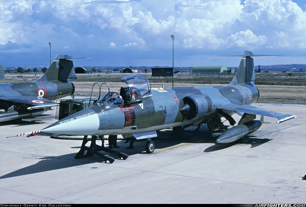 Italy - Air Force Lockheed F-104S-ASA Starfighter MM6747 at Trapani - Birgi (TPS / LICT), Italy