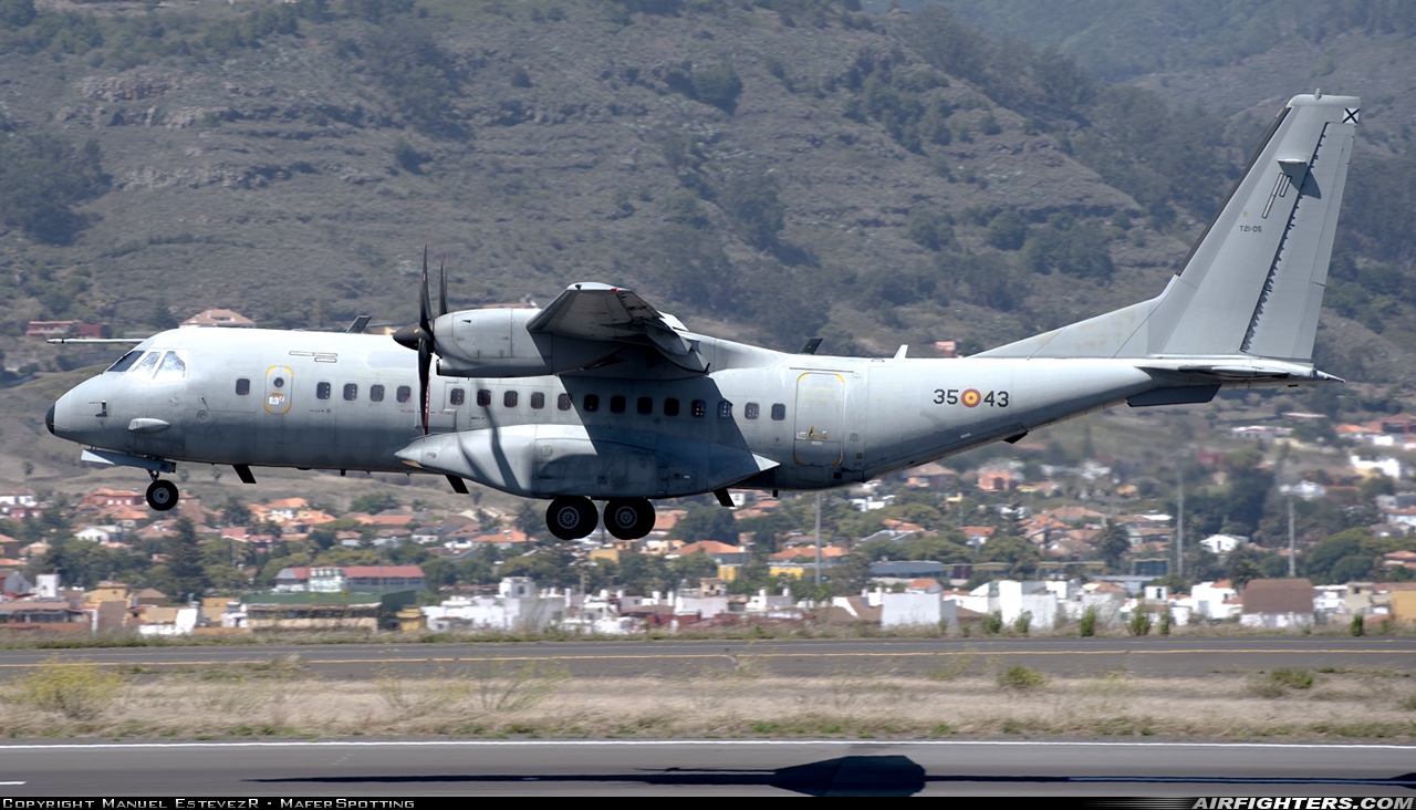 Spain - Air Force CASA C-295M T.21-05 at Tenerife Norte - Los Rodeos (TFN / GCXO), Spain