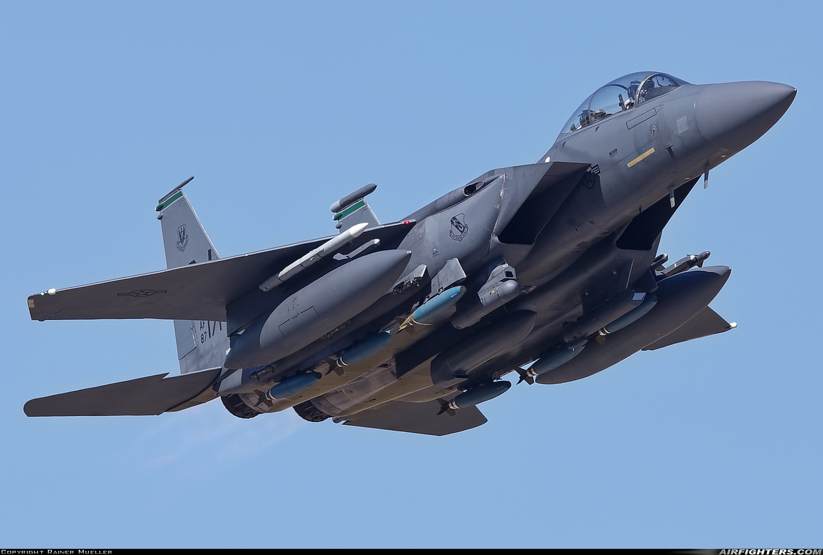 USA - Air Force McDonnell Douglas F-15E Strike Eagle 87-0171 at Spangdahlem (SPM / ETAD), Germany