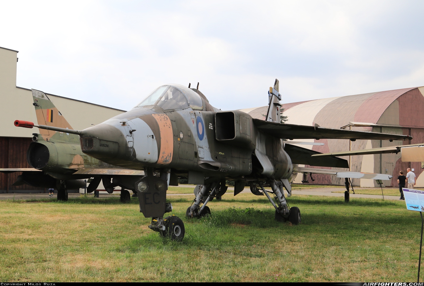 UK - Air Force Sepecat Jaguar GR1 XX730 at Krakow-Rakowice - Czyzyny (EPKC), Poland