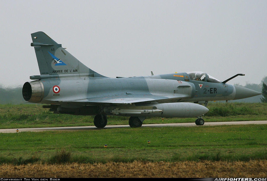 France - Air Force Dassault Mirage 2000-5F 68 at Florennes (EBFS), Belgium