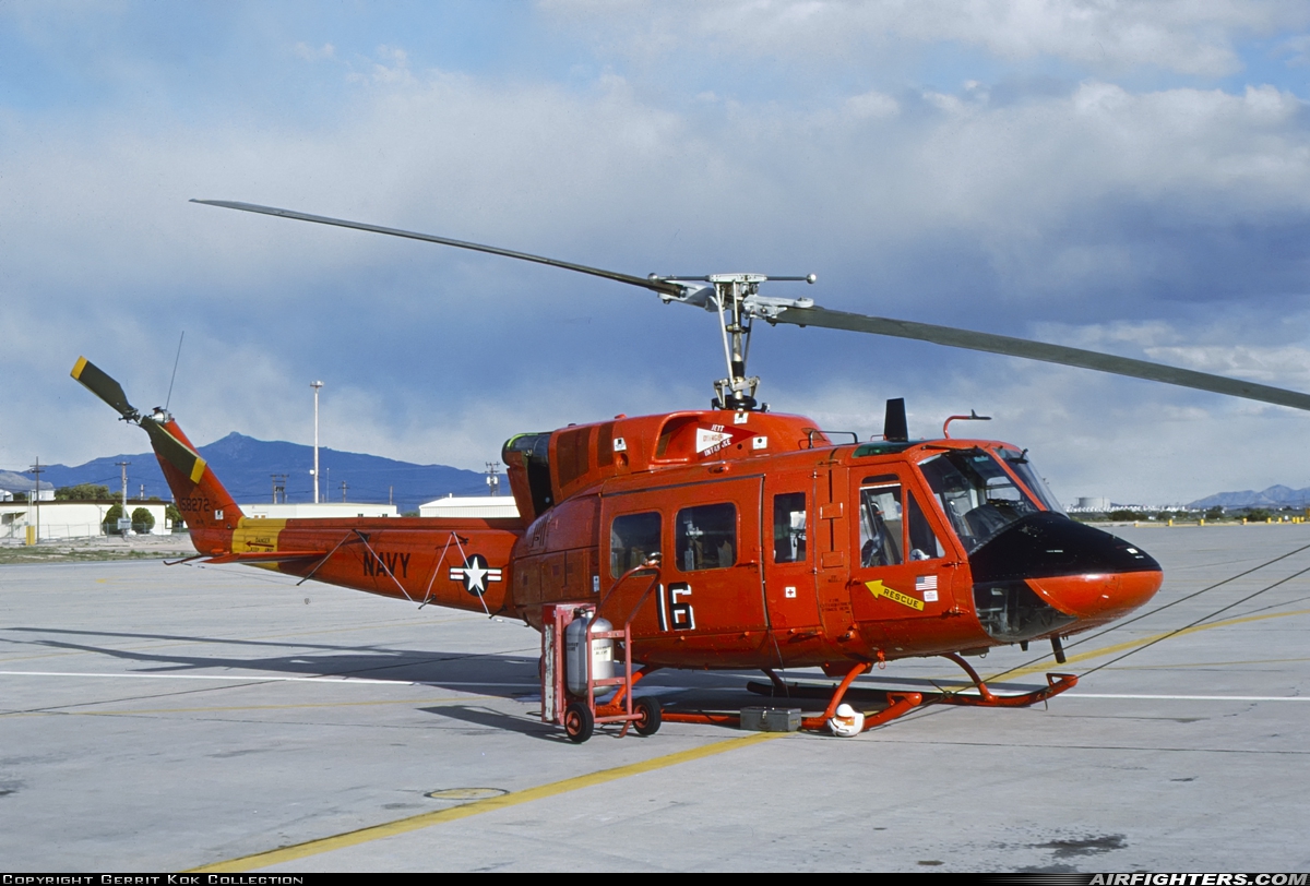 USA - Navy Bell UH-1N Iroquois (212) 158272 at Point Mugu - NAS / Naval Bases Ventura County (NTD / KNTD), USA