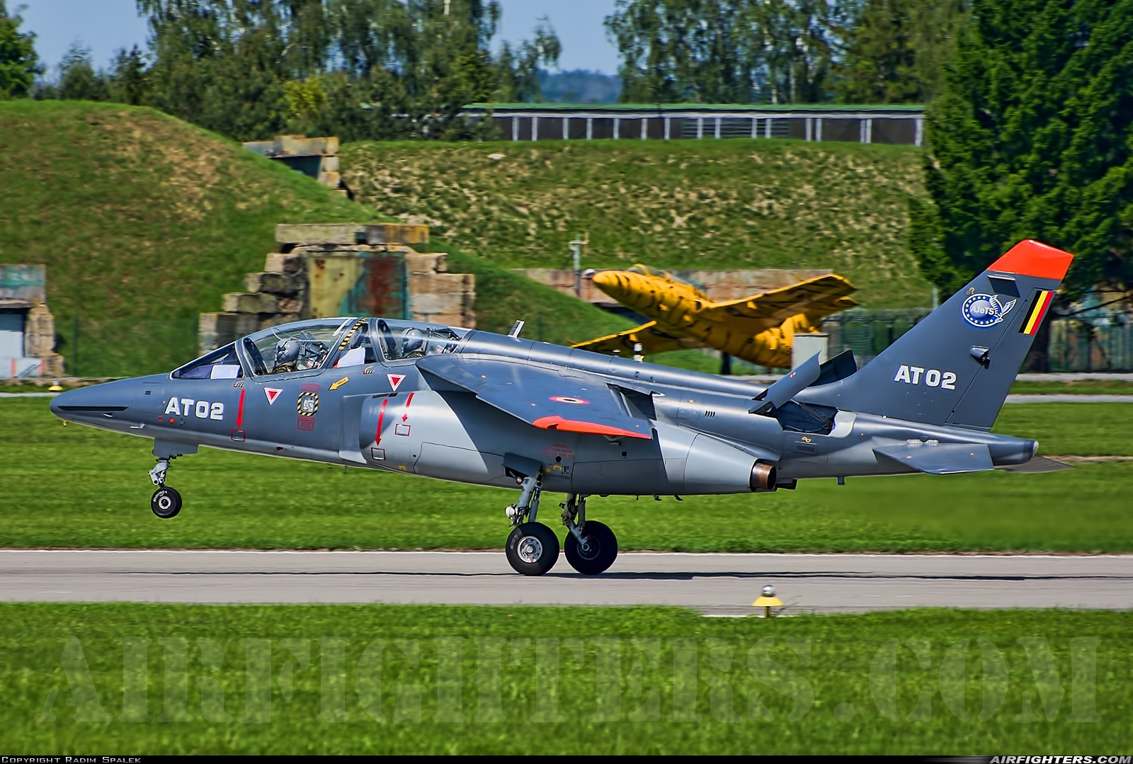 Belgium - Air Force Dassault/Dornier Alpha Jet 1B+ AT02 at Caslav (LKCV), Czech Republic