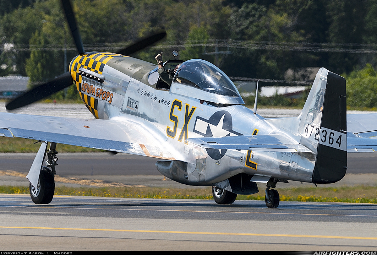 Private - Flying Heritage Collection North American P-51D Mustang NL723FH at Everett - Snohomish County / Paine Field (PAE / KPAE), USA