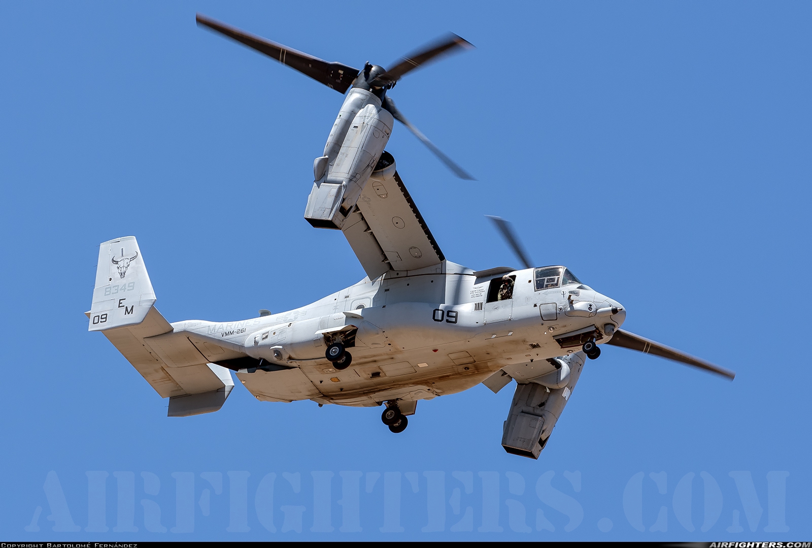 USA - Marines Bell / Boeing MV-22B Osprey 168349 at Gran Canaria (- Las Palmas / Gando) (LPA / GCLP), Spain