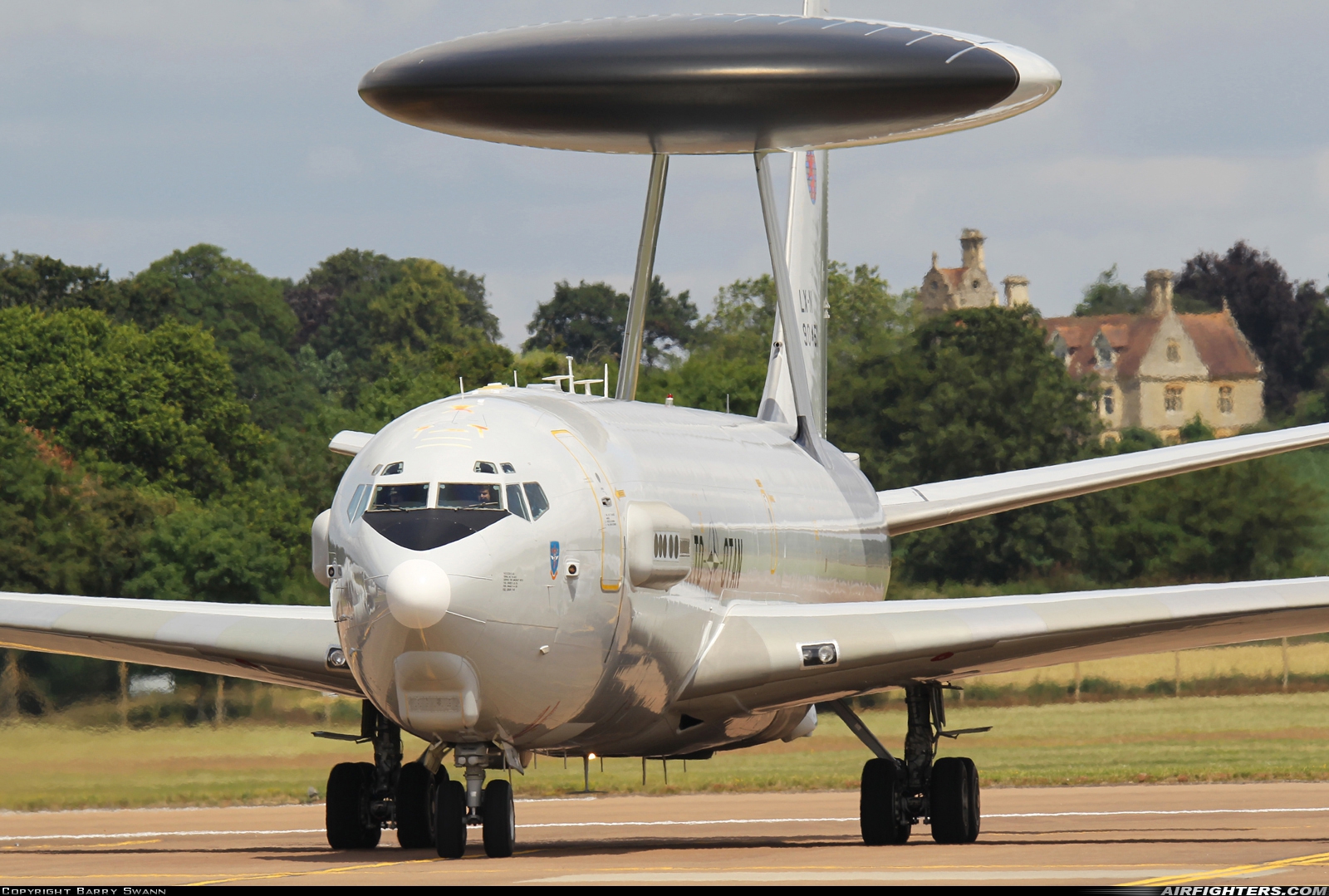 Luxembourg - NATO Boeing E-3A Sentry (707-300) LX-N90451 at Fairford (FFD / EGVA), UK