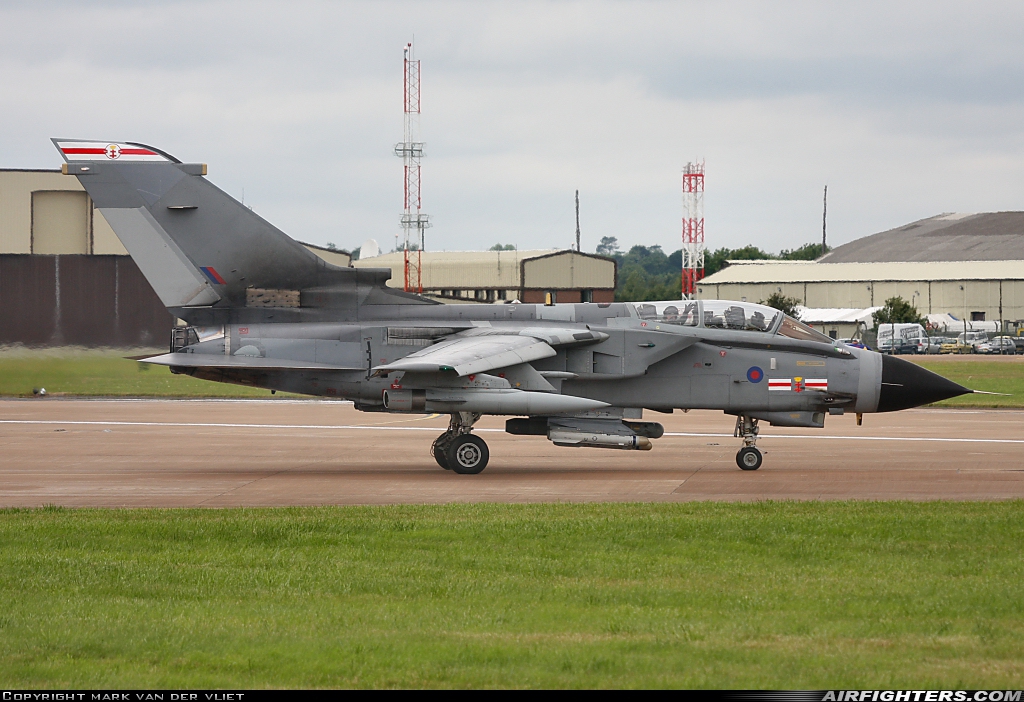 UK - Air Force Panavia Tornado GR4 ZA447 at Fairford (FFD / EGVA), UK