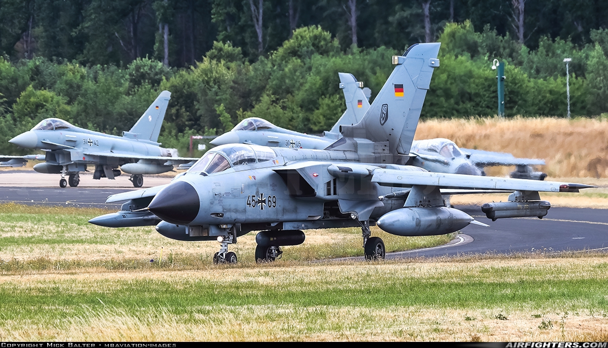 Germany - Air Force Panavia Tornado IDS 45+69 at Norvenich (ETNN), Germany