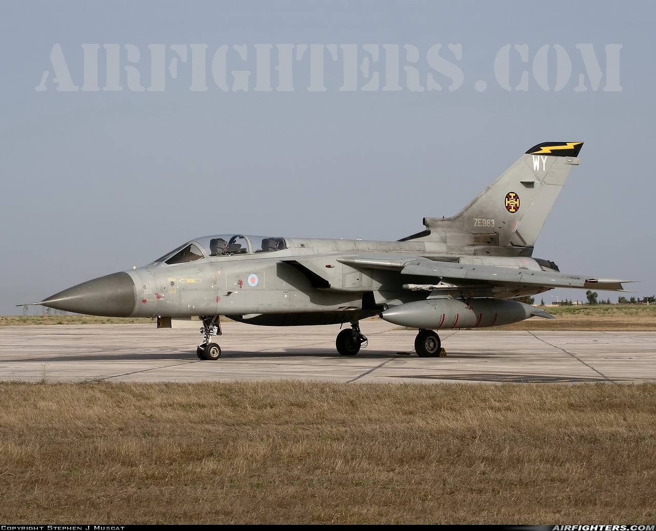 UK - Air Force Panavia Tornado F3 ZE983 at Luqa - Malta International (MLA / LMML), Malta