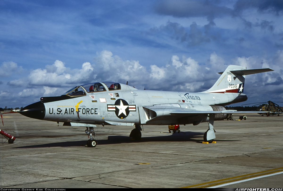 USA - Air Force McDonnell F-101B Voodoo 57-0348 at Panama City - Tyndall AFB (PAM / KPAM), USA
