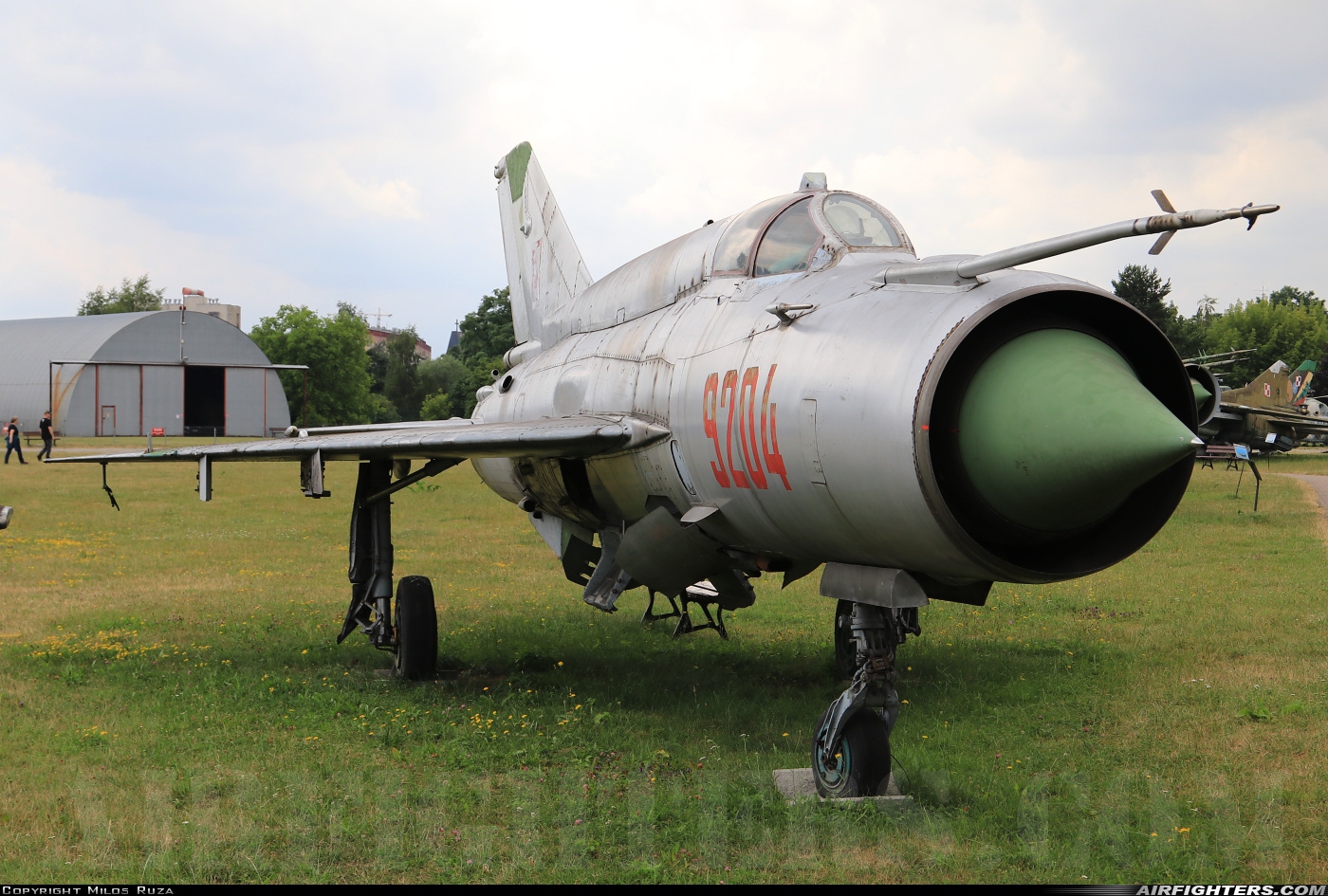 Poland - Air Force Mikoyan-Gurevich MiG-21bis 9204 at Krakow-Rakowice - Czyzyny (EPKC), Poland