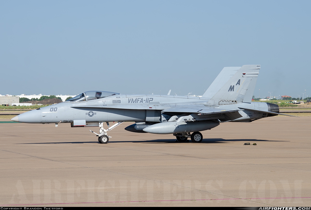 USA - Marines McDonnell Douglas F/A-18A+ Hornet 163155 at Fort Worth - Alliance (AFW / KAFW), USA